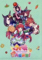 【中古】クリアファイル 集合 オリジナルA4クリアファイル 「Switchソフト ウマ娘 プリティーダービー 熱血ハチャメチャ大感謝祭!」 ジョーシン購入特典