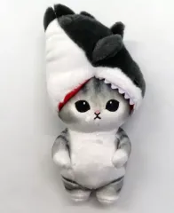 【中古】ぬいぐるみ 噛みつきサメにゃん(グレー) ぽてたまぬいぐるみ 「mofusand」