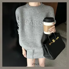 【新作】◼️PARISロゴニットセットアップ   韓国のサムネイル