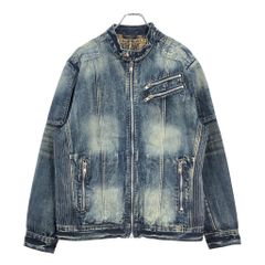 DIESEL 刺繍 デニム スカジャン ブルゾン - メルカリ