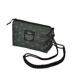 【新品】 KiU キウ パラコードサコッシュポーチ PARACORD SACOCHE POUCH 防水 撥水 メンズ レディース 男女兼用 3way ショルダーポーチ バッグ おしゃれ かわいい カジュアル アウトドア レオパード K362-175 1