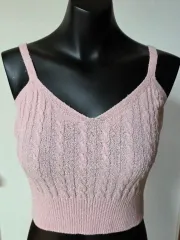 ニット クロップド キャミソール 2点 新品