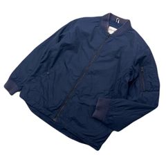 人気】LACOSTE ラコステ ブルゾン MA-1 ブルー ワニロゴ AL26 - メルカリ