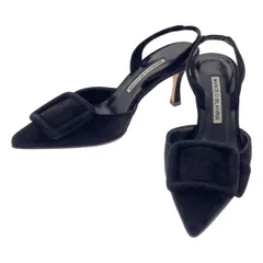 美品　MANOLOBLAHNIK マノロブラニク メイセール　ネイビー　36 楽天市場】【10/5限定・最大2万円OFFクーポン配布中】MANOLO