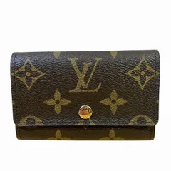 ルイヴィトン　Louis Vuitton　モノグラム　ミュルティクレ6　M62630　ブランド小物　キーケース　ユニセックス　美品