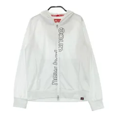 サイズ：0 NEW BALANCE GOLF ニューバランス  長袖ジップパーカー  ホワイト系 [240101504908] ゴルフウェア レディース ストスト