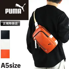 新品 プーマ バッグ ボディバッグ メンズ PUMA ショルダーバッグ ワンショルダーバッグ 肩掛け レディース 合皮 J20317 斜め掛け 斜めがけバッグ セッション ブランド 横型 A5 普段使い 男女兼用 通勤 かばん 人気 スポーティ カジュアル