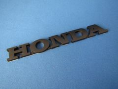 ●HONDA ホンダ ABS製 抜き文字TYPE MAD BLACK マッドブラック仕様 エンブレム 新品！