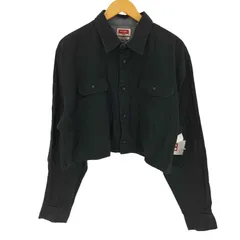 ラングラー Wrangler FLEX FOR COMFORT フラップポケット クロップド L/S オーバー シャツ レディース import：XL のサムネイル
