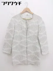 ◇ DOUDOU ドゥドゥ 長袖 コート サイズF ホワイト系 レディース  【中古】 【1111260004918】