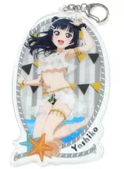 【中古】キーホルダー・マスコット(キャラクター) 津島善子 ビッグクリアキーホルダー vol.1 1年生 「ラブライブ!サンシャイン!!」
