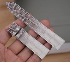 最高級 腕時計ベルト革 ヒマラヤ クロコダイル ワニ革 時計バンド 本革 腕時計バンド 交換ベルト レザーベルト レザーバンド 凹凸型 弓カン 特殊形状 9mm ~ 29mm 交換用工具付