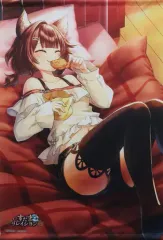 【中古】タペストリー 子子子 描き下ろしイラストB2タペストリー 「PS4/Switchソフト すだまリレイシヨン」 ゲーマーズ購入特典