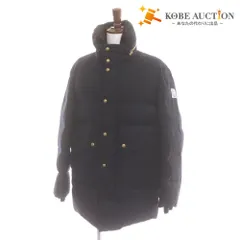 ■ モンクレール ダウンジャケット アウター 襟毛皮 フード収納タイプ メンズ 3 （XL相当） ブラック