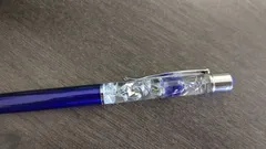 。。○ハーバリウムボールペン※ダークネイビー○。。