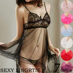 セクシーランジェリー パジャマ Tengatel ふんわり ベビードール インナー レディース ランジェリー ルームウェア ネグリジェ 誘惑 透けキャミソール 部屋着 ハーフスリップ 下着 女性 レース柄 透ける 魅力的な背中 ミニ ワンピース