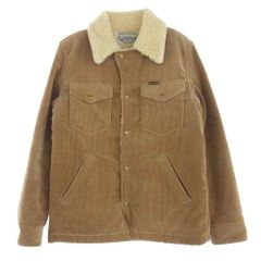 WACKO MARIA ワコマリア 15AW WMR-CDR-01 CORDUROY JKT コーデュロイ ボア ジャケット ライトブラウン系 S【中古】