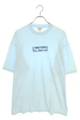 2023年最新】supreme box tシャツ 青の人気アイテム - メルカリ