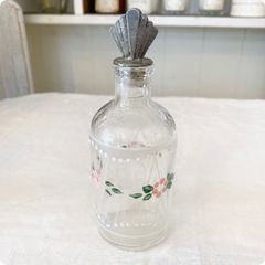 イマン　スミレ　キャニスター　enamel antique brocanto イマン スミレ キャニスター enamel antique brocanto - メルカリ
