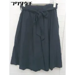 ◇ ◎ URBAN RESEARCH アーバンリサーチ ウエストゴム ガウチョパンツ サイズF ネイビー レディース 【中古】 【1105210025153】