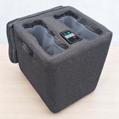 アテックス ATEX TOR マッサージスツール AX-HXT177 22カ所50層のエアバッグで疲れた脚を本格的にストレッチ＆マッサージ。使わない時はスツールとしても大活躍！
