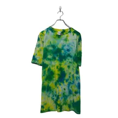 GILDAN 半袖 タイダイ Tシャツ ギルダン XL グリーン ビッグサイズ クルーネック 古着卸 アメリカ仕入 a605-5252