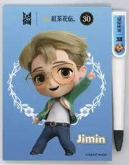 【中古】文房具その他 ジミン(BTS/防弾少年団) 記者セット(メモ帳＆ペン) 「TinyTAN×紅茶花伝」 対象商品購入抽選景品