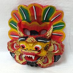 フクスケ　インドネシア？バリ？ジャワ？木彫　神像　時代物　魔除　置物 フクスケ様専用 インドネシア？バリ？ジャワ？木彫 神像 時代物