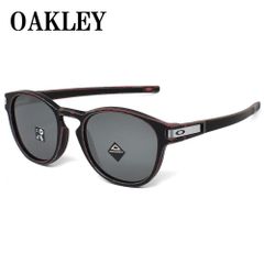 オークリー OAKLEY OO9349 3053 ラッチ サングラス プリズム ミラーレンズ  UVカット メンズ レディース レースウォーン レッド