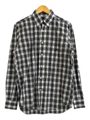 NAUTICA (ノーチカ) 長袖シャツ チェック柄 ワンポイントロゴ刺繡 ボタンダウン コットン100％ M マルチカラー メンズ/004