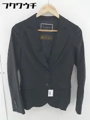 ◇ Diagram ダイアグラム 2B 長袖 テーラードジャケット サイズ36 ブラック レディース  【中古】 【1107120011509】