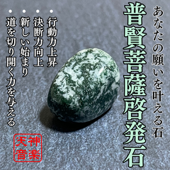 普賢菩薩啓発石　行動力と決断力の象徴、新たな道を切り開く霊石