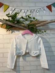 子供服　ブランド　ミキハウスコレクション　MIKIHOUSE　ボレロ　120㎝　おしゃれ　お食事会　結婚式　発表会