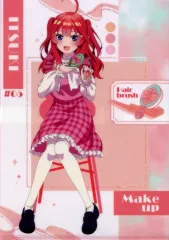 【中古】クリアファイル 中野五月(メイクアップ) A4シングルクリアファイル 「五等分の花嫁∽」