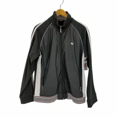 バーバリーブラックレーベル BURBERRY BLACK LABEL 素材切替トラックジャケット メンズ JPN：3 のサムネイル
