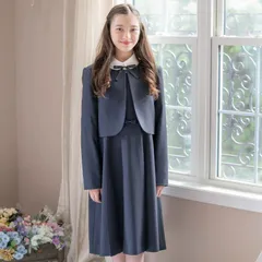 【タイプ2】長袖ブラウス付正統派 濃紺アンサンブル スーツセット キャサリンコテージ TAK