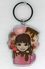 【中古】キーホルダー・マスコット(女性) 重留真波(Flower) プチキャラメタルキーホルダー バレンタインデー2019 ver. EXILE TRIBE STATION オンラインカプセル
