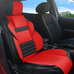 シートカバー 汎用 前席 レザー 車 防水 防汚 カーシートカバー シートエプロン クッション 軽自動車 普通車 運転席 助手席 座席 フリーサイズ 兼用 1枚分 MEIKO