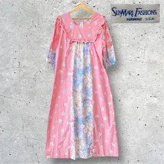 【値下げしました‼️ハワイヴィンテージ】Budo Muu Muuムームー Yahoo!オークション - 新品 80年代 ビンテージ 日本製 Budo muu