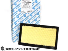 カローラ スポーツ MZEA12W エアエレメント エアー フィルター クリーナー 東洋エレメント TO-8807 R02.06～