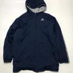 adidas 90's アディダス リバーシブルジャケット ナイロンジャケット  メンズXL 90年代 ネイビー
