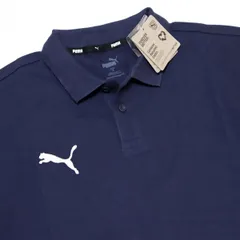 ●送料390円可能商品 プーマ PUMA 新品 メンズ カジュアル コットン 半袖 ポロシャツ ウェア 紺 XLサイズ [659385061N-XL] 三 参★QWER