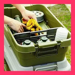 リス 収納ボックス スタッキングトランクカーゴ ロータイプ専用 仕切板 ダークグレー 日本製 LOW用 34.8*1.4*高さ17.9cm
