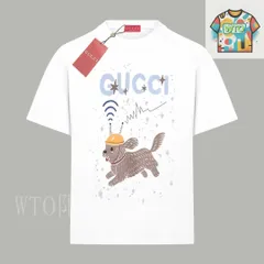 【今日WTO】Gucci 限定アニマルシリーズ ロゴプリント T シャツ-AE90
