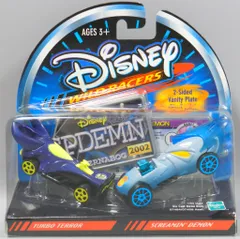 HASBRO 1/64 CHALLENGE PACK ディズニーワイルドレーサー TURBO TERROR & SCREAMIN DEMON
