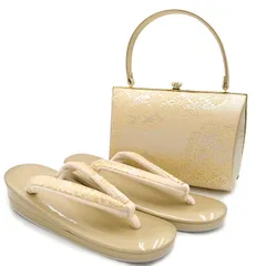 【訳あり】草履 バッグ セット ぞうり 高級 フリーサイズ Fサイズ 正絹 日本製 礼装 フォーマル レディース 金 ゴールド 着物 訪問着 留袖 結婚式 結納 入学式 卒業式 七五三 お宮参り 上品 ２点 送料無料 草履バッグセット x886