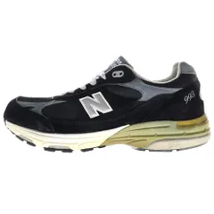 New Balance (ニューバランス) 【観賞用】 MR993BK スエード ローカットスニーカー ブラック US10.5/28.5cm
