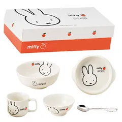 ミッフィー ベビー 食器 セット アップル 箱入り ギフト