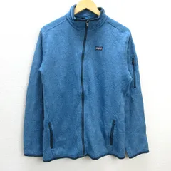 D■パタゴニア/Patagonia 2554 ベターセーター フリースジャケット【XL】青/LADIES■298【中古】