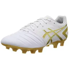 アシックス(ASICS) サッカースパイク DS LIGHT CLUB+ 1103A073-122 ホワイト/リッチゴールド 24.5cm 3E